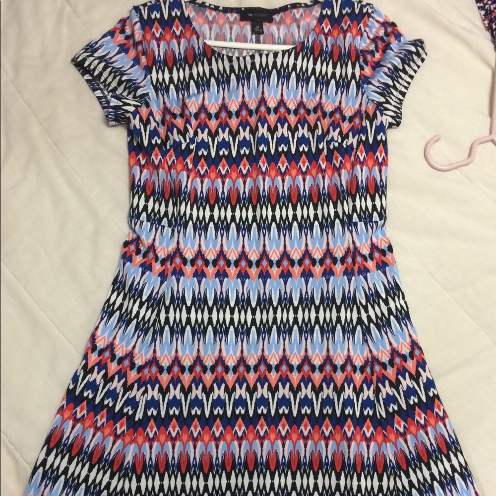 2/20 stretch jersey fit and flare dress